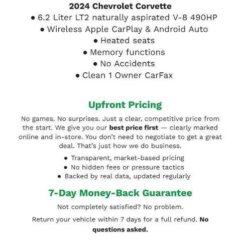 2024 Chevrolet Corvette Stingray 2LT