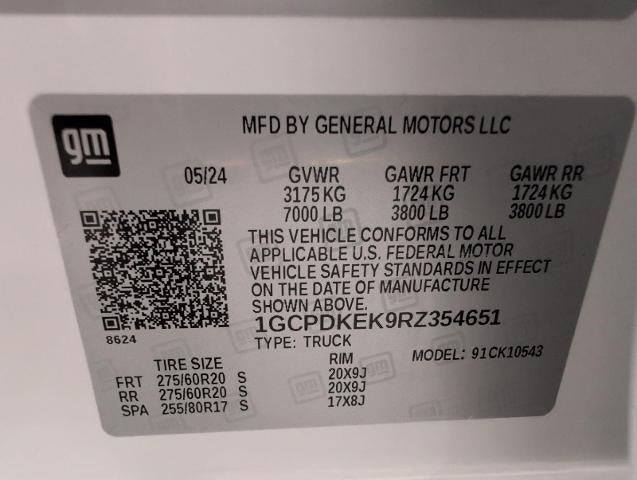 2024 Chevrolet Silverado 1500 LT (2FL)