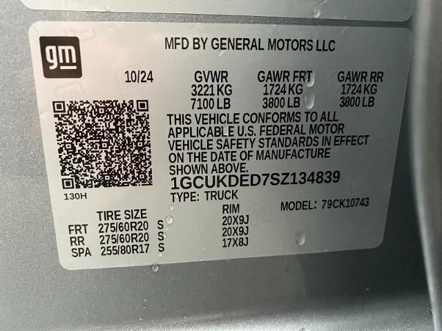 2025 Chevrolet Silverado 1500 LT