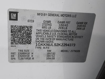 2019 GMC Acadia SLT