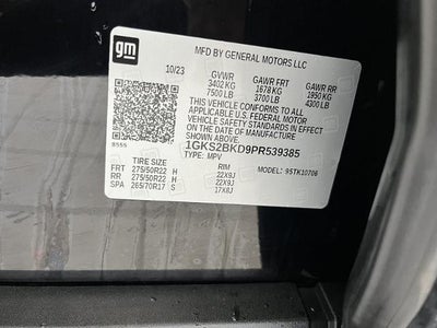 2023 GMC Yukon SLT
