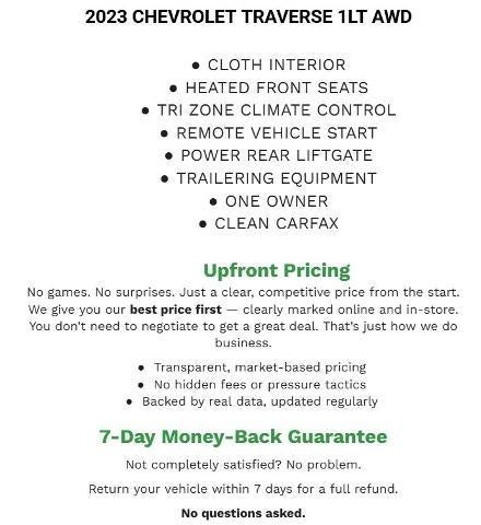2023 Chevrolet Traverse LT Cloth