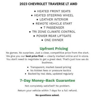 2023 Chevrolet Traverse LT Leather