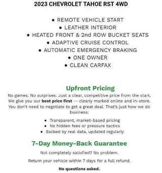 2023 Chevrolet Tahoe RST