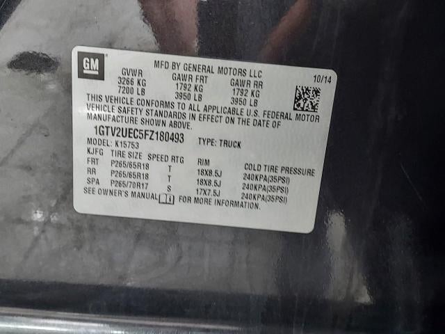 2015 GMC Sierra 1500 SLE