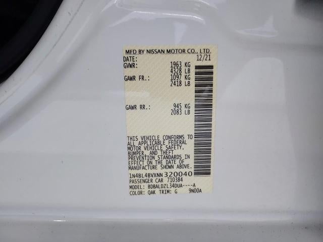 2022 Nissan Altima S FWD