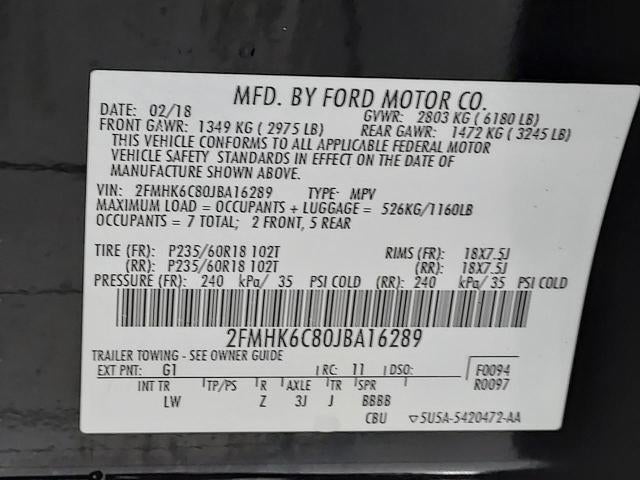 2018 Ford Flex SEL