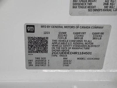 2024 Chevrolet Silverado 1500 LT