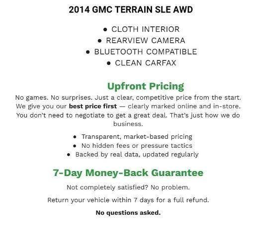 Used 2014 GMC Terrain SLE-1 with VIN 2GKFLVEK1E6249029 for sale in Oshkosh, WI