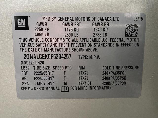 2015 Chevrolet Equinox LT