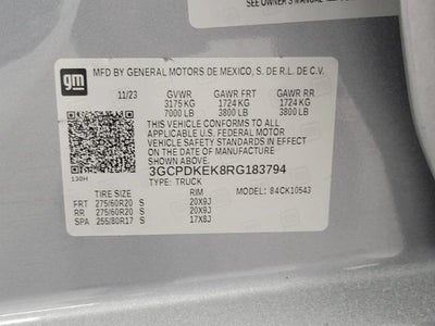 2024 Chevrolet Silverado 1500 LT (2FL)