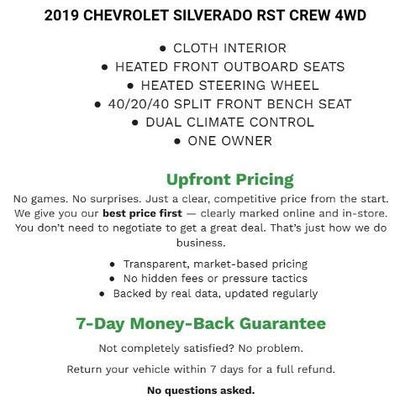 2019 Chevrolet Silverado 1500 RST