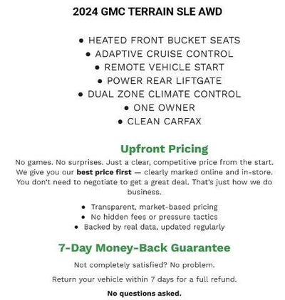 2024 GMC Terrain SLE