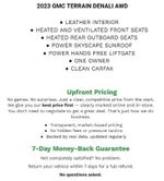 2023 GMC Terrain Denali