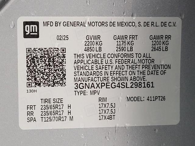 2025 Chevrolet Equinox LT