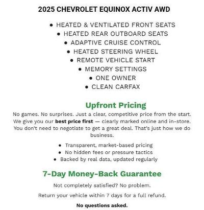 2025 Chevrolet Equinox ACTIV