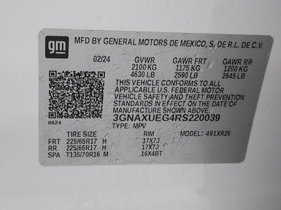 2024 Chevrolet Equinox LT
