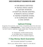 2023 Chevrolet Equinox RS