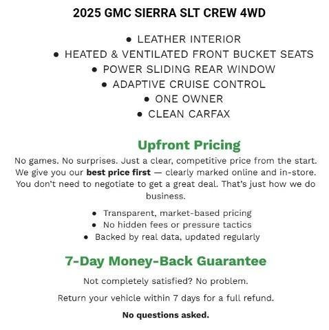 2025 GMC Sierra 4WD Crew Cab Short Box SLT's photo