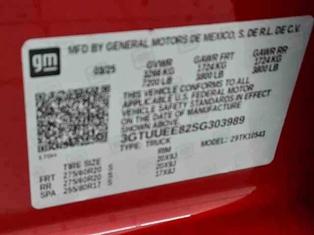 2025 GMC Sierra 1500 AT4