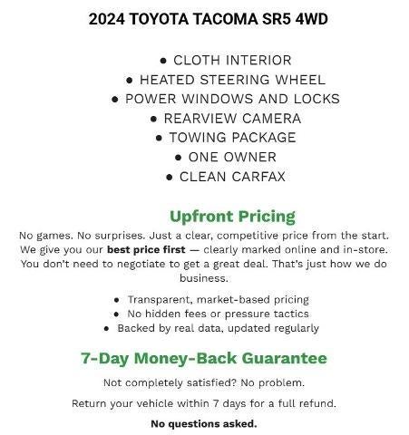 2024 Toyota Tacoma SR5
