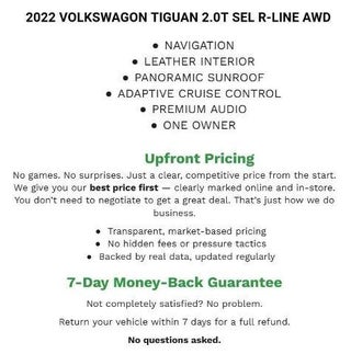 2022 Volkswagen Tiguan 2.0T SEL R-Line