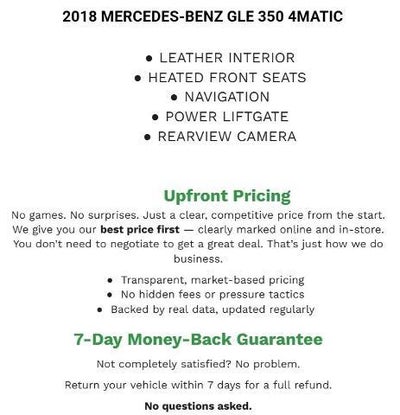 2018 Mercedes-Benz GLE 350 4MATIC®