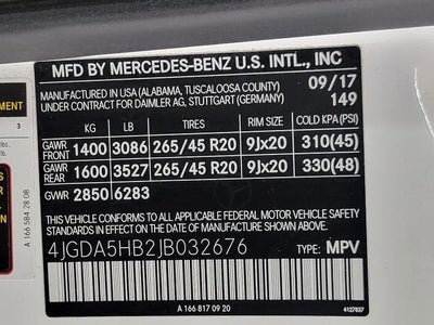 2018 Mercedes-Benz GLE 350 4MATIC®