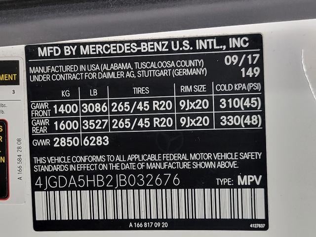 2018 Mercedes-Benz GLE 350 4MATIC®