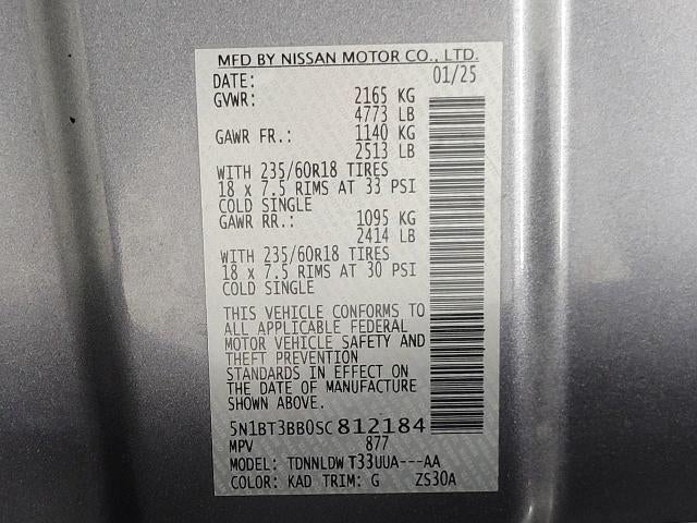 2025 Nissan Rogue SV Intelligent AWD