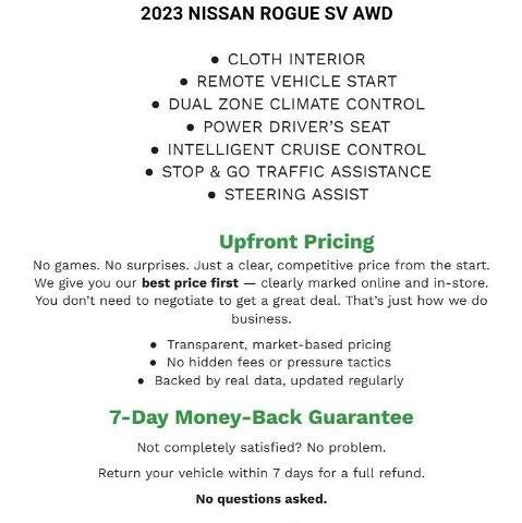 2023 Nissan Rogue SV AWD's photo