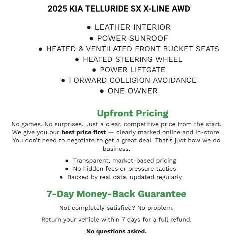2025 Kia Telluride SX X-Line