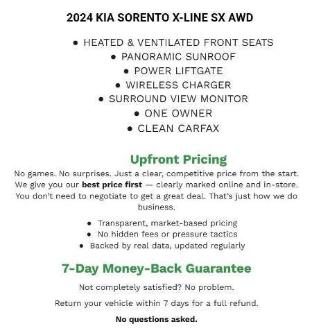 2024 Kia Sorento X-Line SX