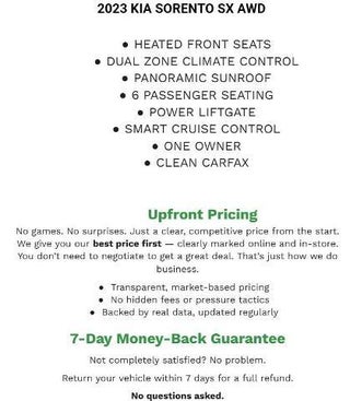 2023 Kia Sorento SX