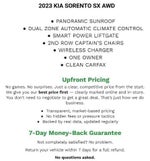 2023 Kia Sorento SX