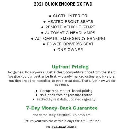 2021 Buick Encore GX Preferred