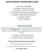 2026 Chevrolet Trailblazer LS
