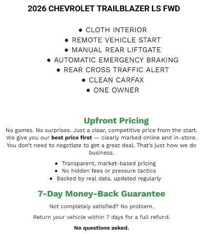 2026 Chevrolet Trailblazer LS