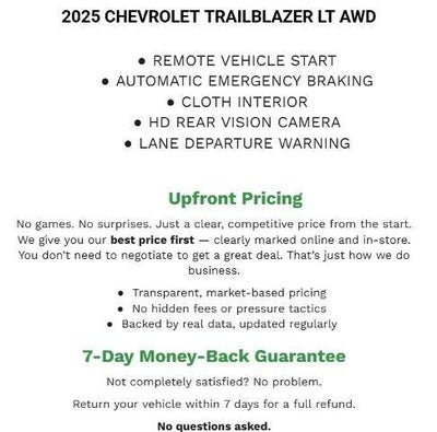 2025 Chevrolet Trailblazer LT