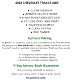 2022 Chevrolet Trax LT