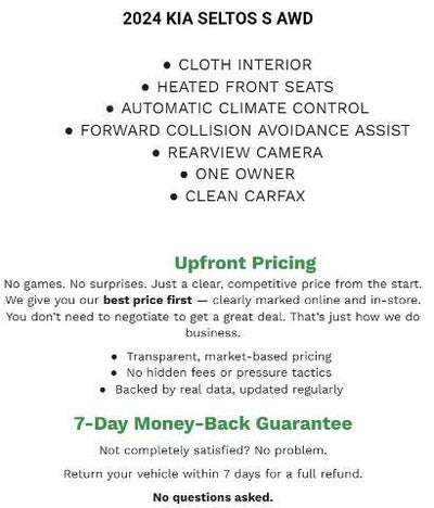2024 Kia Seltos S