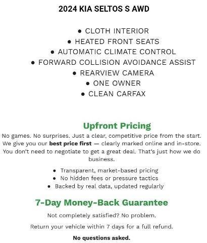 2024 Kia Seltos S