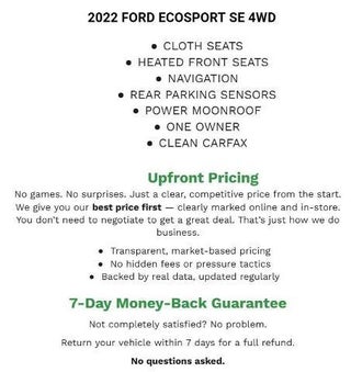 2022 Ford EcoSport SE